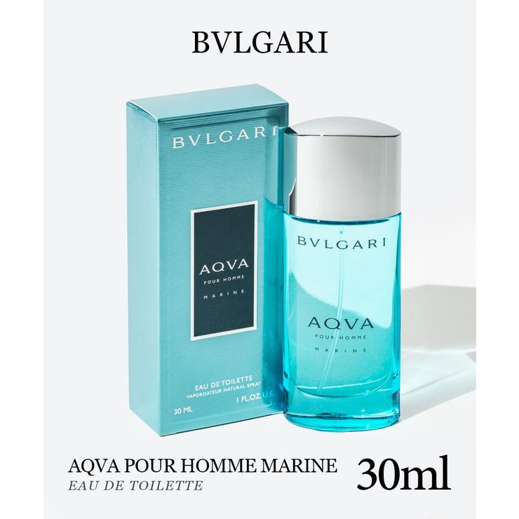 U-STREAM ブルガリ BVLGARI アクア プールオム マリン EDT 30ml オードトワ ...