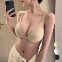 【8/11まで5%OFFクーポン】アクセサリーショップPIENA ブラショーツセット レディース 春夏秋冬 3/4カップ 背中開き 下厚カップ 組み換えできるストラップ ナイロン 6way 透け感あり 美胸 白 インナー・下着