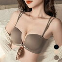 アクセサリーショップPIENA ブラショーツセット レディース 春夏秋冬 3/4カップ ダブルストラップ フロントホック 背中開き シームレスショーツ ナイロン 無地 黒 インナー・下着