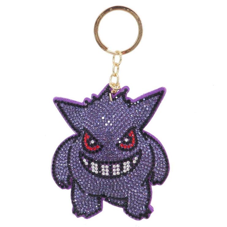 【10％OFFクーポン！3/26(木)1:59まで】cinemacollection ポケットモンスター スマホアクセ ラインストーンマスコットクリーナー ゲンガー ポケモン サンアート プレゼント キャラクター グッズ 小物