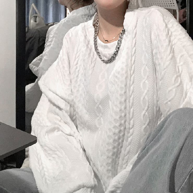 アクセサリーショップPIENA スウェット レディース 春秋冬 長袖 長め丈 丸首 ボリューム袖 ドロショル ..