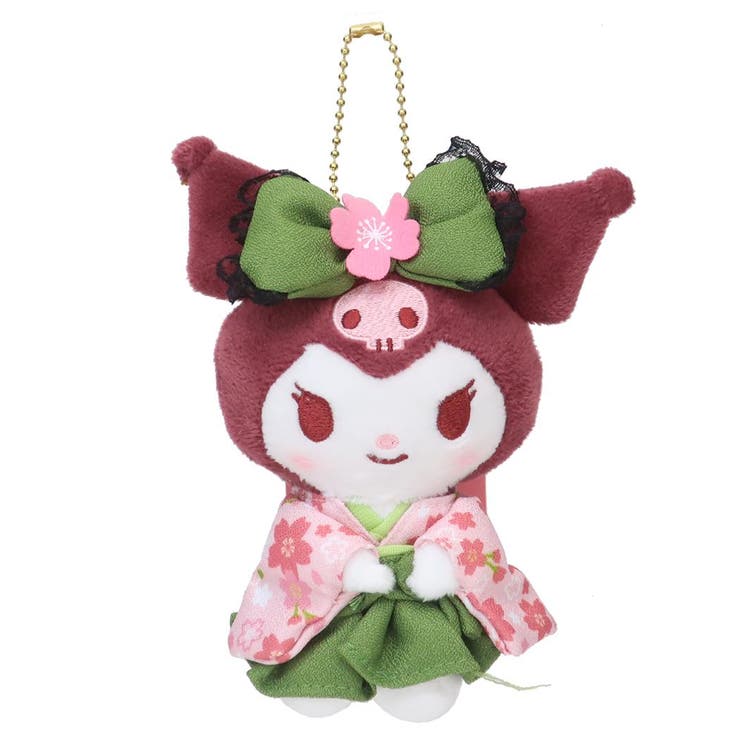 cinemacollection クロミ マスコット MC ミニぬいぐるみボールチェーン 抹茶着物 サンリオ ナカジマ プレゼント キャラクター グッズ 小物
