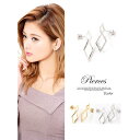 【8/11まで5%OFFクーポン】Dazzy パーティー キャバ 結婚式 二次会 謝恩会 ダブルハーリキンチェックピアス単品 アクセ アクセサリー
