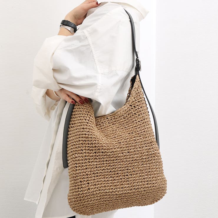 UNBILLION cachecache / フリーハンドルクロッシュトート カゴバッグ バッグ・鞄
