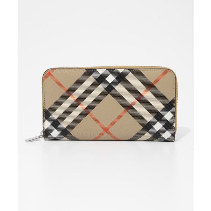U-STREAM バーバリー BURBERRY MS LG ZIG BIN 8091923 A2021 メンズ 財布 長財布 ラージ チェック ジップウォレット ロングウォレット ジップアラウンド シンプル バーバリ ブランド イギリス ウォレット さい