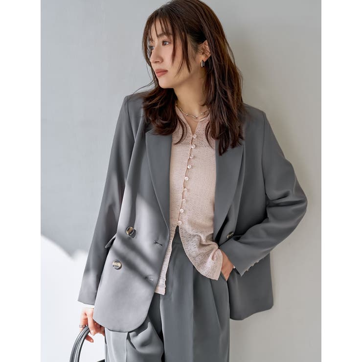 Re:EDIT [2026S/S COLLECTION]シアーカットレースカーディガン トップス shoplistselect-10494470 SHOPLIST サンプル画像3