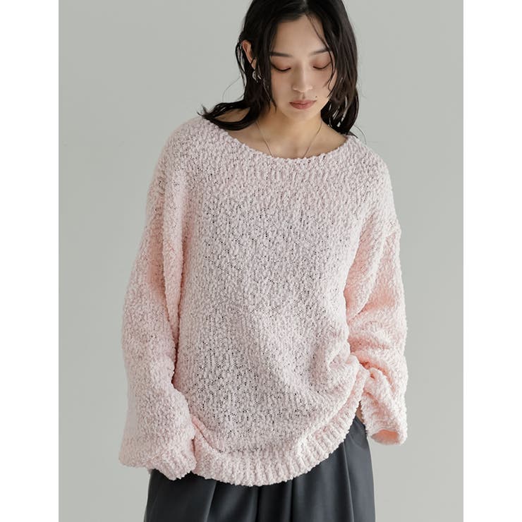 Re:EDIT バブルニットプルオーバー トップス shoplistselect-10494477 SHOPLIST サンプル画像3