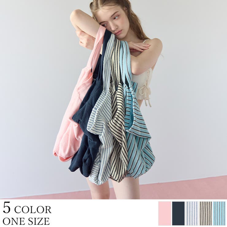 【ポイント2倍＆クーポン！3/11(水) 1:59まで】titivate パイル地ビッグトートバッグ【SEADRESS シードレス】 バッグ・鞄