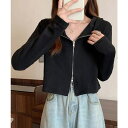 Miniministore レディースジップアップ パーカートップス トップス