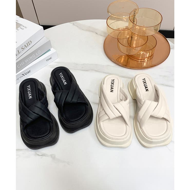 【20%OFFクーポン!11/25(火)限定!】Miniministore 厚底サンダル ミュールサンダル 夏新作 シューズ・靴