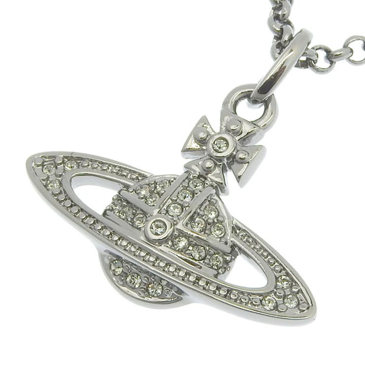 Riverall ヴィヴィアンウエストウッド アクセサリー レディース ネックレス ルテニウム MINI BAS RELIEF PENDANT 6302008602S108CN VIVIENNE WESTWOOD アクセサリー