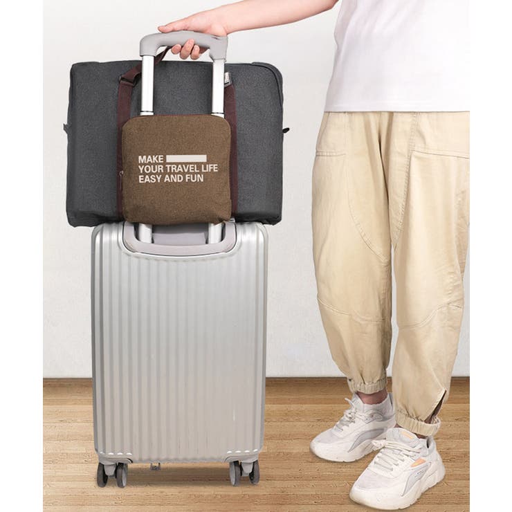 SUNSHINE CLOSET トラベルバッグ 大容量ボストンバッグ ユニセックス収納鞄 2wayお出かけバッグ 修学旅行バッグ 宿泊学習マザーズバッグ バッグ・鞄 shoplistselect-10495799 SHOPLIST サンプル画像3