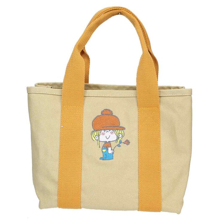 【10％OFFクーポン！3/26(木)1:59まで】cinemacollection 水森亜土 手提げかばん 収納上手ミニトート ガール カミオジャパン プレゼント キャラクター グッズ バッグ・鞄