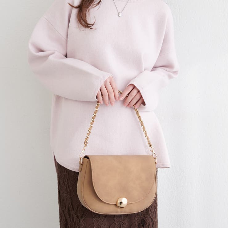 NICE CLAUP / OLIVE des OLIVE　OUTLET 【natural couture】フォーチェーンショルダー バッグ・鞄