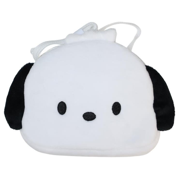 cinemacollection ポチャッコ クリップポケット フェイスポケットポーチ ポチャッコポケット サンリオ 丸眞 マルチポーチ 移動ポシェット キャラクター グッズ バッグ・鞄