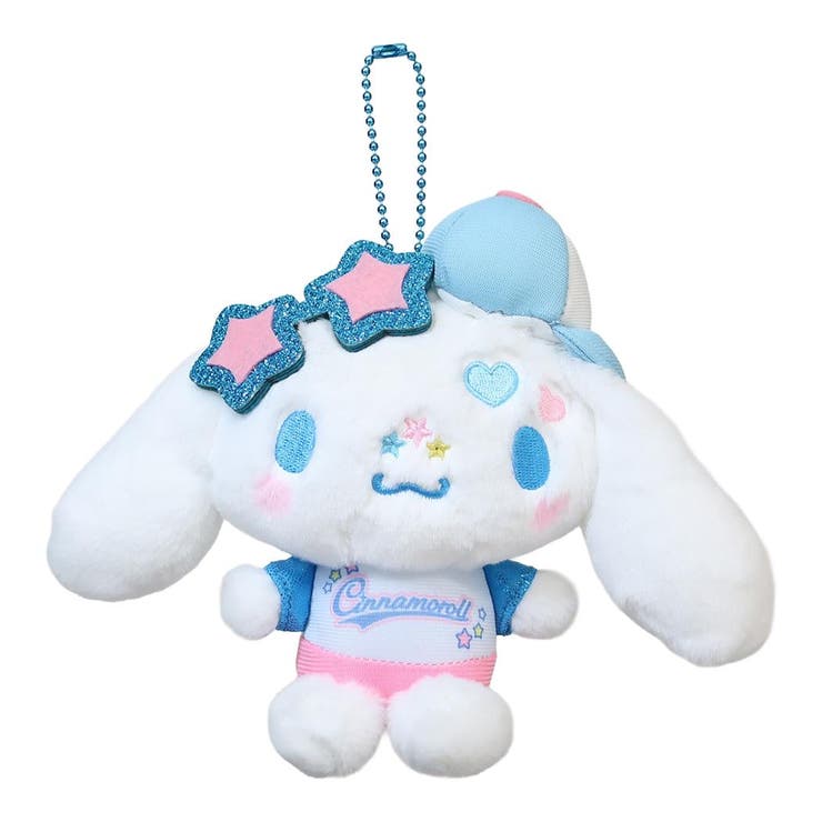 cinemacollection シナモロール マスコット マスコットチャーム ビビッドキャップY2K サンリオ ナカジマ ミニぬいぐるみ キャラクター グッズ 小物