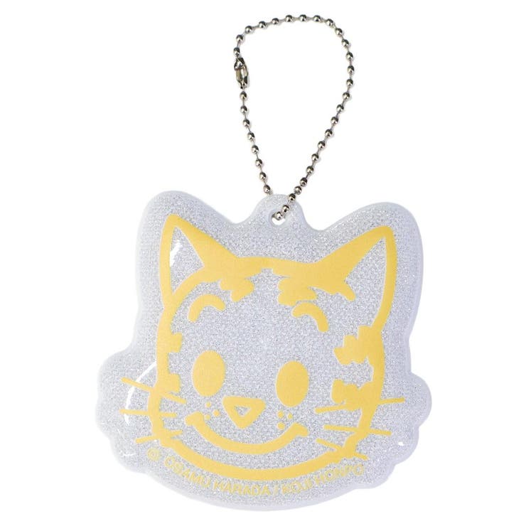 【10％OFFクーポン！3/26(木)1:59まで】cinemacollection オサムグッズ 反射キーホルダー リフレクター キャット Osamu Goods ナカジマ 交通安全 キャラクター グッズ 小物