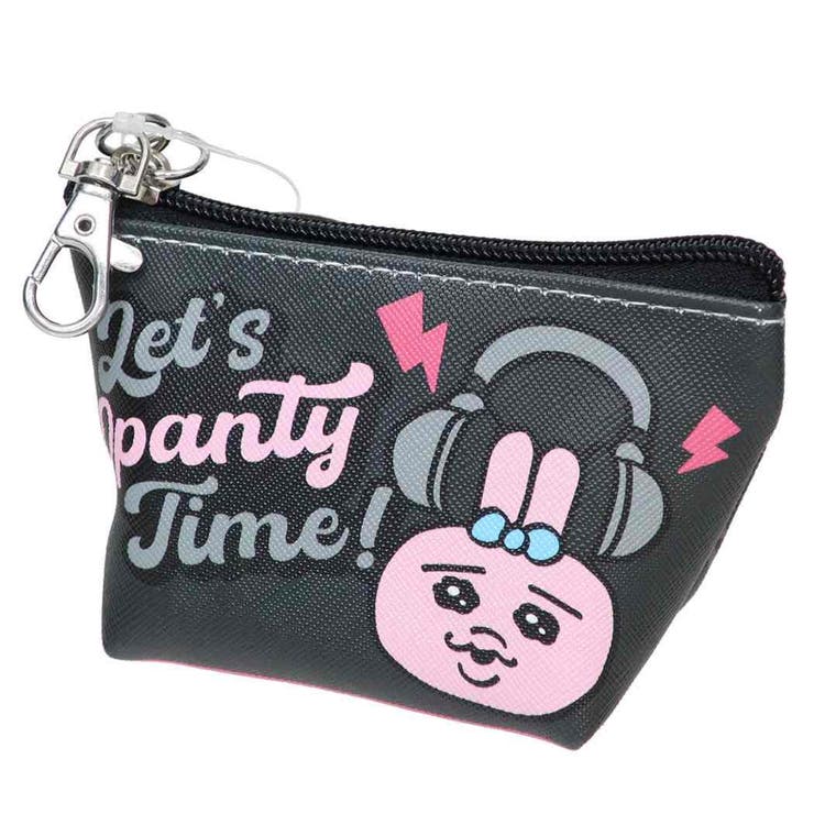【10％OFFクーポン！3/26(木)1:59まで】cinemacollection おぱんちゅうさぎ ミニポーチ 三角ミニポーチ ハードロック 小物入れ かわいい キャラクター グッズ バッグ・鞄