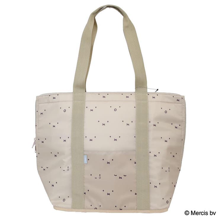 【10％OFFクーポン！3/26(木)1:59まで】cinemacollection ミッフィー ショッピングバッグ レジカゴバッグ MIFFY COOL フェイスパターン ディックブルーナ エフエービージャパン お買い物かばん 保冷保温 絵本キャラクタ