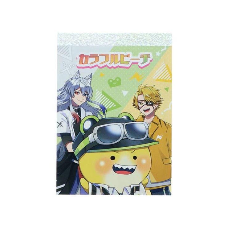 cinemacollection カラフルピーチ メモ帳 メモミニ ミニミニメモ たっつん＆どぬく＆シヴァ UUUM ウーム サンスター文具 新学期準備文具 かわいい からぴち 実況 動画クリエイター グッズ その他