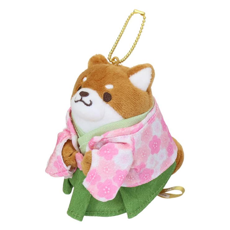 cinemacollection 忠犬もちしば マスコット ぬいぐるみボールチェーン おかか袴 いぬ エスケイジャパン プレゼント キャラクター グッズ ファッション雑貨