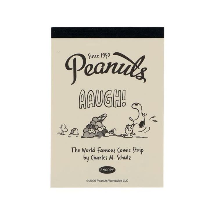 cinemacollection スヌーピー メモ帳 メモミニ ミニミニメモ AMERICAN TASTE12 アイスクリーム ピーナッツ サンスター文具 新学期準備文具 かわいい キャラクター グッズ その他