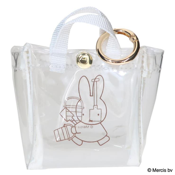 cinemacollection ミッフィー キーホルダー PVC トートチャーム BASIC MINI SS アイボリー ディックブルーナ エフエービージャパン 小物入れ 絵本キャラクター グッズ 小物