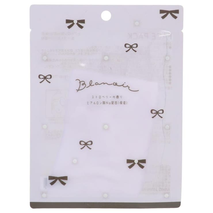 cinemacollection blanoir シート状保湿パック クリアフェイスパック リボン カミオジャパン 保湿ケア コスメ雑貨 グッズ スキンケア