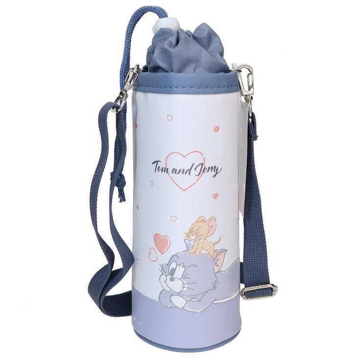 【10％OFFクーポン！3/26(木)1:59まで】cinemacollection トムとジェリー ペットボトルホルダー ショルダー付き保冷ボトルケース Lovely days ワーナーブラザース カミオジャパン アウトドア水筒 キャラクター グッズ