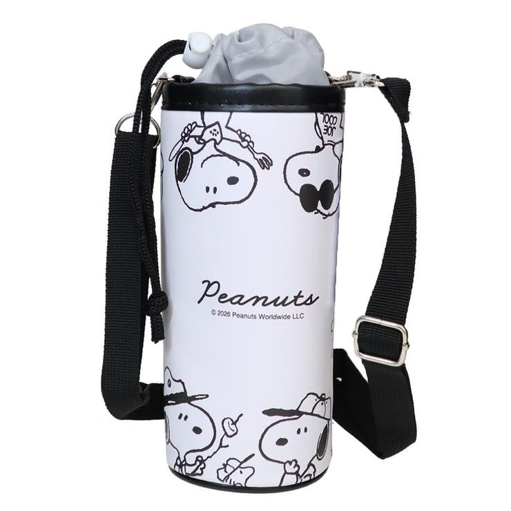 cinemacollection スヌーピー ペットボトルホルダー ショルダー付き保冷ボトルケース エブリデイコスチューム ピーナッツ カミオジャパン アウトドア水筒 キャラクター グッズ 食器・キッチン用品