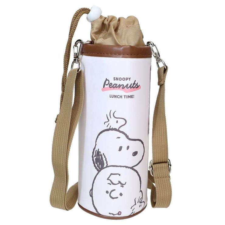 【10％OFFクーポン！3/26(木)1:59まで】cinemacollection スヌーピー ペットボトルホルダー ショルダー付き保冷ボトルケース ぎゅっとよりあう ピーナッツ カミオジャパン アウトドア水筒 キャラクター グッズ 食器・キッチン用品