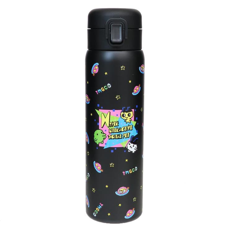 cinemacollection たまごっち 保温保冷水筒 ステンレスワンプッシュボトル480ml  ...