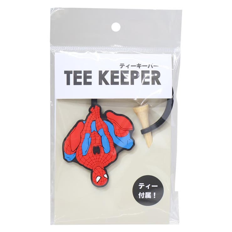 【10％OFFクーポン！3/26(木)1:59まで】cinemacollection スパイダーマン ゴルフ用品 ティーキーパー キープ MARVEL 丸眞 ゴルフ雑貨 キャラクター グッズ スポーツ