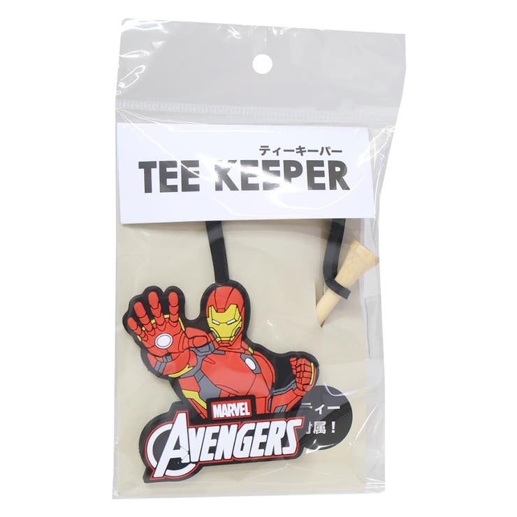 【10％OFFクーポン！3/26(木)1:59まで】cinemacollection アイアンマン ゴルフ用品 ティーキーパー キープ MARVEL 丸眞 ゴルフ雑貨 キャラクター グッズ スポーツ
