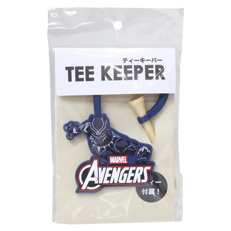 【10％OFFクーポン！3/26(木)1:59まで】cinemacollection ブラックパンサー ゴルフ用品 ティーキーパー キープ MARVEL 丸眞 ゴルフ雑貨 キャラクター グッズ スポーツ
