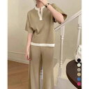 Miniministore ニットセットアップ 冷感タッチレディース パンツ・ズボン