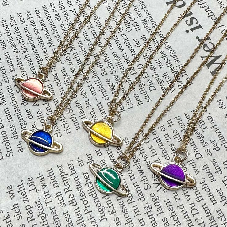 non-hedge 惑星モチーフネックレス アクセサリー