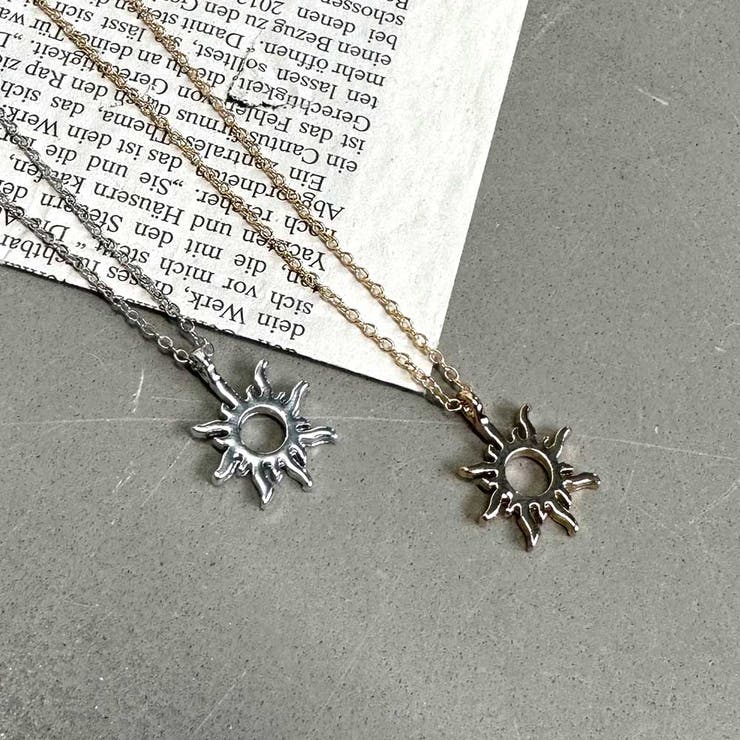 non-hedge 太陽モチーフネックレス アクセサリー