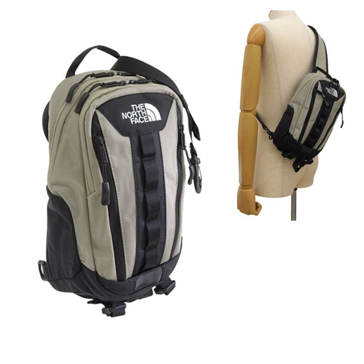 Riverall THE NORTH FACE ノースフェイス バッグ メンズ レディース ボディバッグ ONE グレー BIG SHOT ONE WAY NN2PR51B-SLT THE NORTH FACE バッグ・鞄