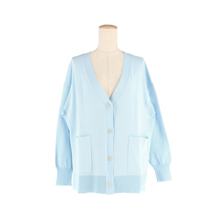 coca ビックカーディガン トップス