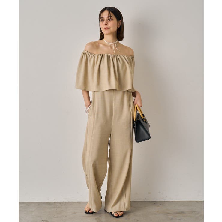 PAL GROUP OUTLET [Loungedress] 오프 숄 올인원 팬츠 바지