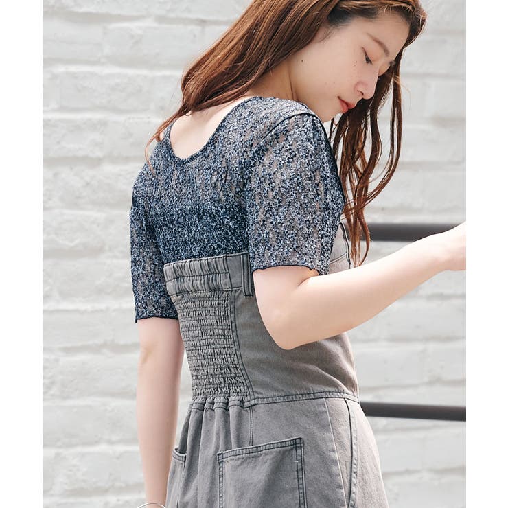 【10％OFFクーポン！5/7(木)9:59まで】PAL GROUP OUTLET 【Kastane】レースフラワープリントTEE トップスPAL GROUP OUTLET 【Kastane】レースフラワープリントTEE トップス