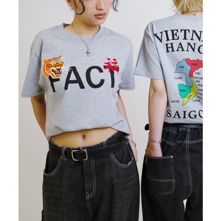 PAL GROUP OUTLET 【WHO'S WHO gallery】SourcreamベトジャンTEE トップス