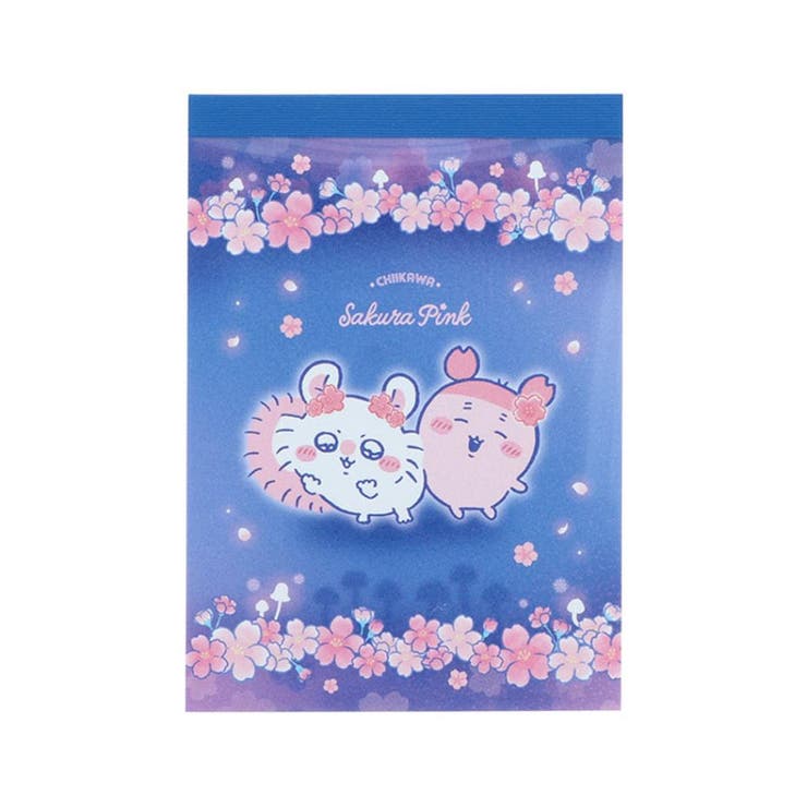 cinemacollection ちいかわ メモ帳 メモミニ Sakura Pink ヨザクラ モモンガ＆古本屋 サンスター文具 新学期準備文具 キャラクター グッズ その他