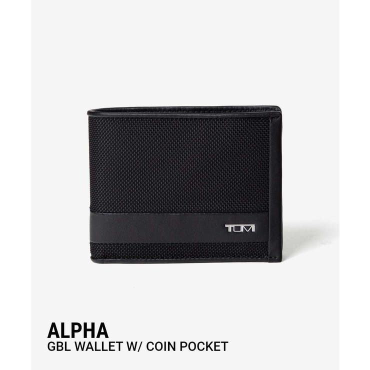 U-STREAM トゥミ TUMI Alpha アルファ GBL WALLET W/ COIN POCKET グローバル ウォレット ウィズ コイン ポケット 01192237D2 135613 二つ折り財布 財布