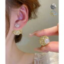 Miniministore リバーシブルビッグパールピアスレディース アクセサリー