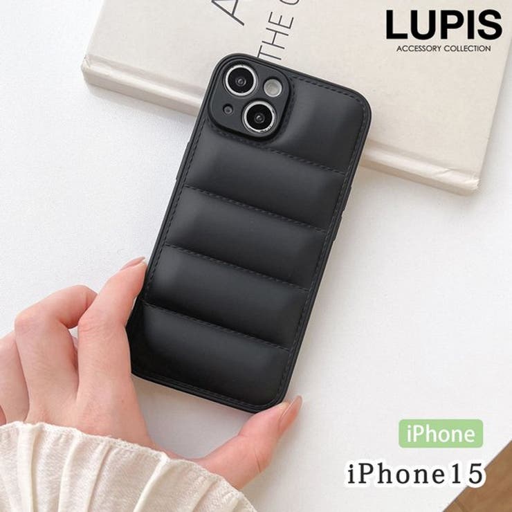 【10％OFFクーポン！3/26(木)1:59まで】LUPIS ダウンジャケット風iPhoneケース≪iPhone15≫ 【プチプラ iphoneケース 韓国ファッション iphone15 ダウンジャケット ダウン もこもこ キルティング 韓国 トレンド