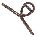 【5/16 1:59まで 5%OFFクーポン】アクセサリーショップPIENA バンスクリップ レディース 目立ちにくいカラー 幅広 ヘアクリップ ワンタッチ ヘ...