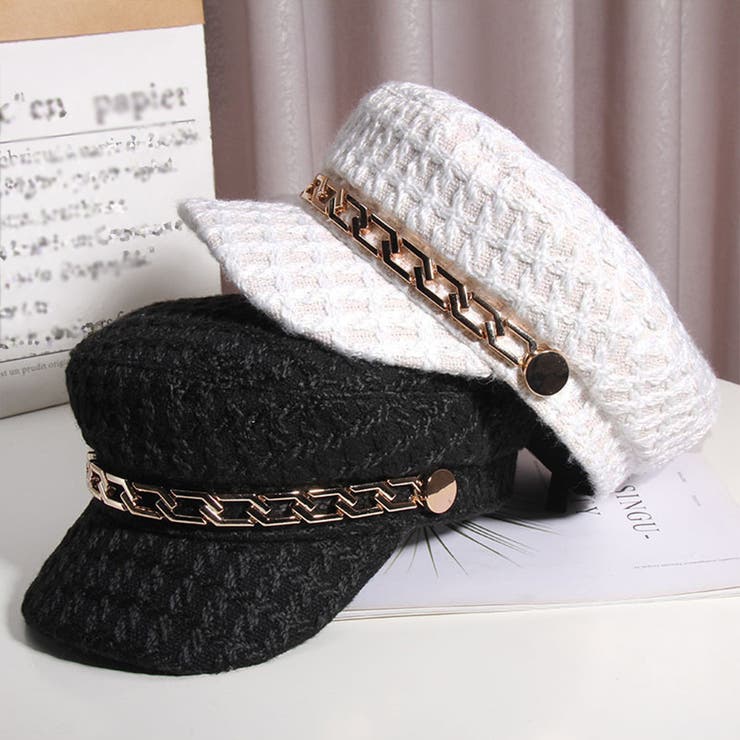 【10％OFFクーポン！11/27(木)1:59まで】アクセサリーショップPIENA キャスケット レディース 秋冬 つ..