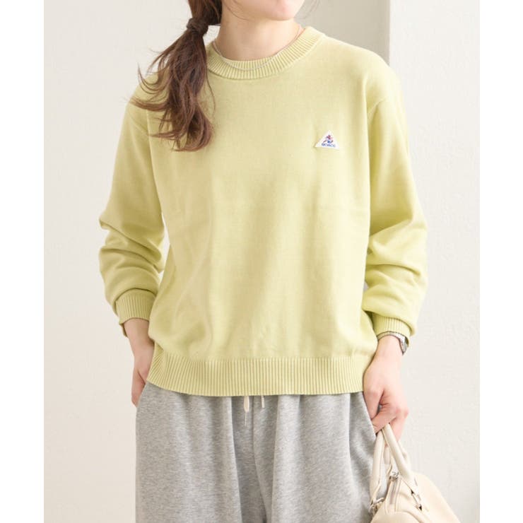 PAL GROUP OUTLET 【CIAOPANIC TYPY】GEVACOコットンラウンドネックニット トップス